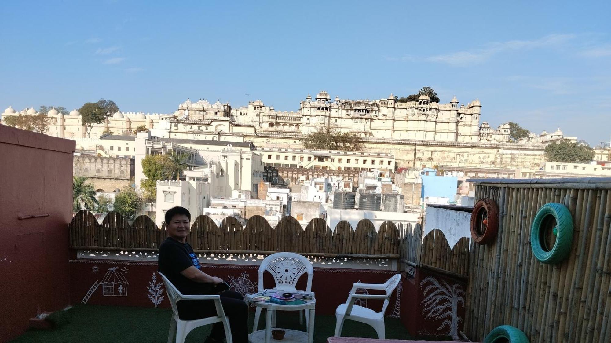City And Palace View Guest House Udaipur Buitenkant foto